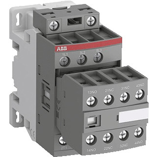 Abb A serie magneetschakelaar ac/DC 7,5KW 18a ac3 schroefaansluiting 3cont