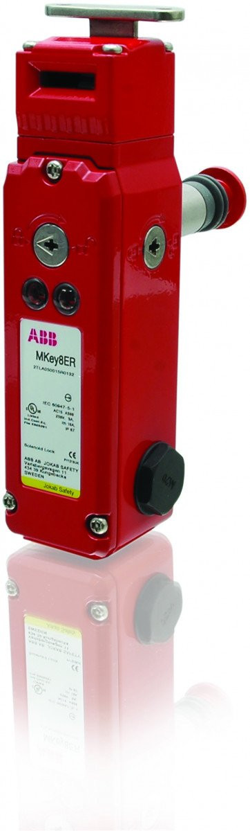 Abb Mechanische deurvergrendeling mkey8er M20 24VDC power to unlock on