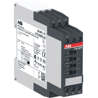 Abb Meet-en bewakingsrelais driefase bewakingsrelais met veerdrukklem