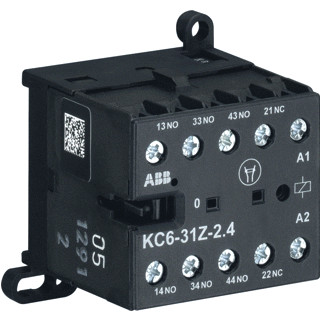 Abb Mini hulp magneetschakelaar spoelcode (0..4) 3no+1nc