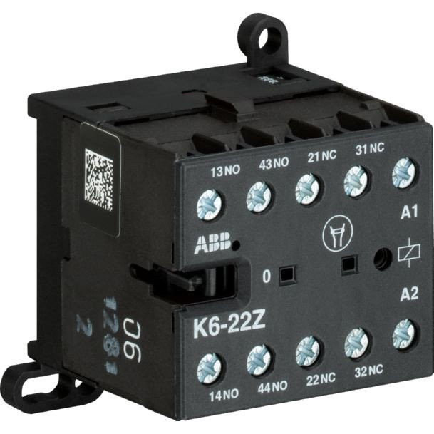 Abb Mini hulp magneetschakelaar spoelcode (8..5) 2no+2nc