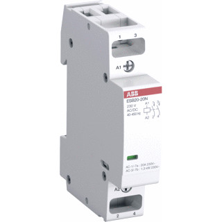 Abb Modulaire installatiemagneetschakelaar 2 NC contacten spoelspanning: 4
