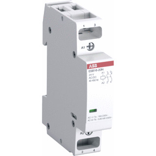 Abb Modulaire installatiemagneetschakelaar 2 no contacten spoelspanning: 1