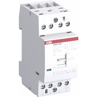 Abb Modulaire installatiemagneetschakelaar 3 no+1 NC contacten spoelspan