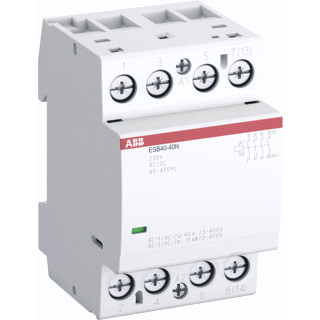Abb Modulaire installatiemagneetschakelaar 3 no+1 NC contacten spoelspan