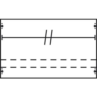 Abb Montagekit TBV veld V.V. N/pe rail tot 320a