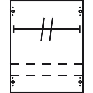 Abb Montagekit TBV veld V.V. N/pe rail tot 400a