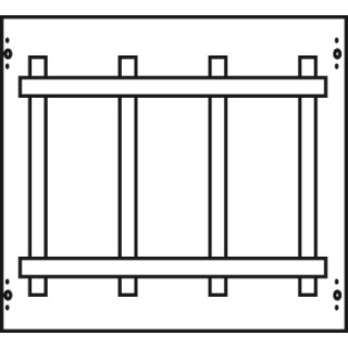 Abb Montagekit voor railsysteem 400a verticaal