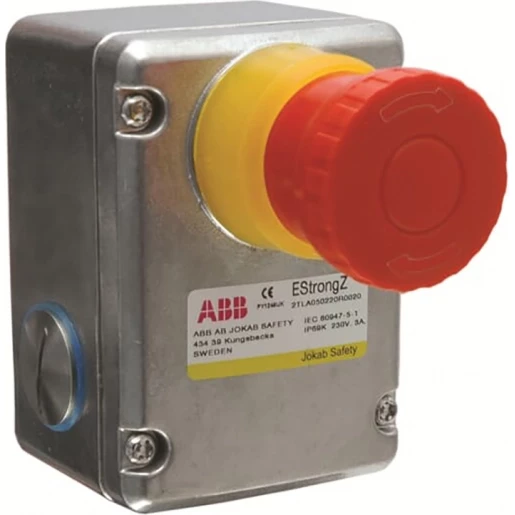 Abb Noodstop estrongz 2NC/2no M20 RVS