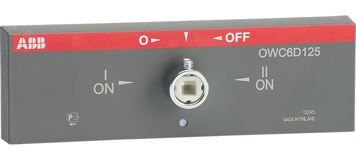 Abb Ombouwset voor combinaties omkeerschakelaar ot 100..125F