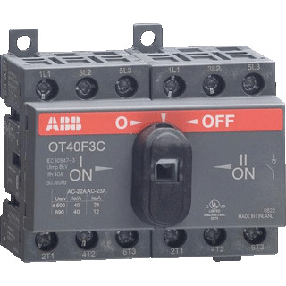 Abb Switchline lastscheider ip20 3P 40a