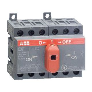 Abb Switchline lastscheider ip20 4P 25a