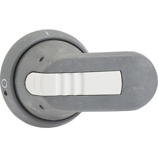 Abb Hendel vergrendelbaar zwart / grijs