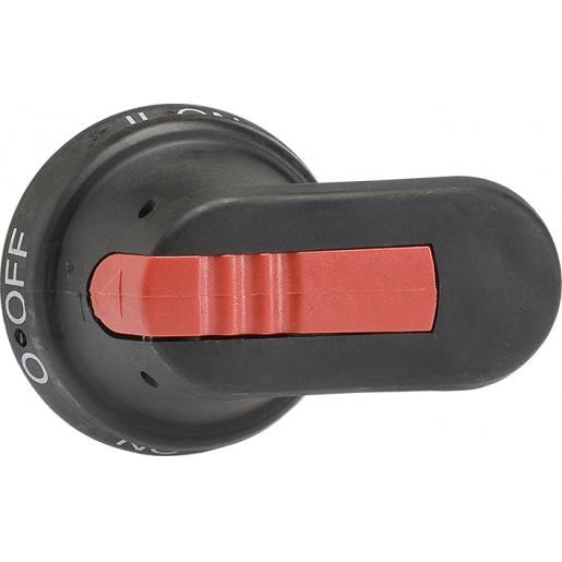 Abb Pistoolgreep zwart ip65,