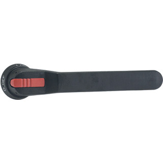 Abb Pistoolgreep zwart ip65 geschikt voor 12 MM as