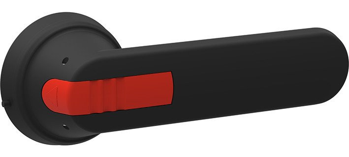 Abb Plastic handle zwart indication I-O/on-off
