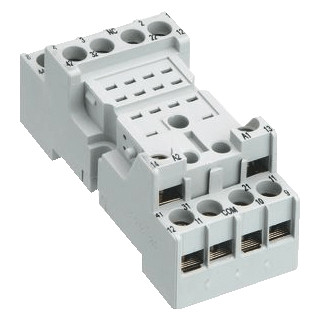 Abb Relaisvoet voor 2 C/O CR-M relais