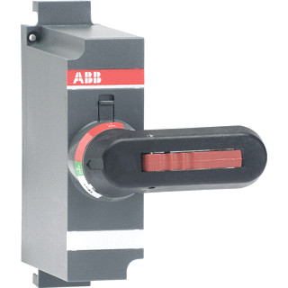 Abb Rood-gele handgreep voor direkte bedieni op os 200..250D/B_K