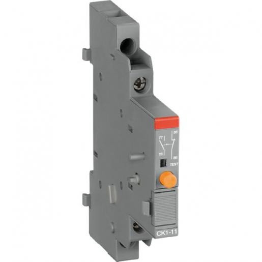 Abb Signaleringscontact TBV kortsluiting zij montage rechts 1no+1nc max