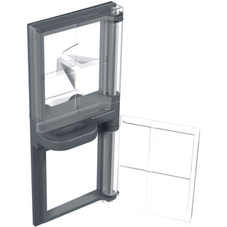 Abb Sleutelvergrendeling voor emax 2 e2.2...e6.2 twee hangsloten of 8MM