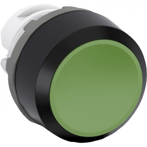 Abb Terugverende drukknop groen