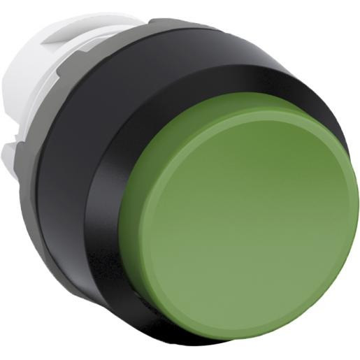 Abb Terugverende drukknop groen