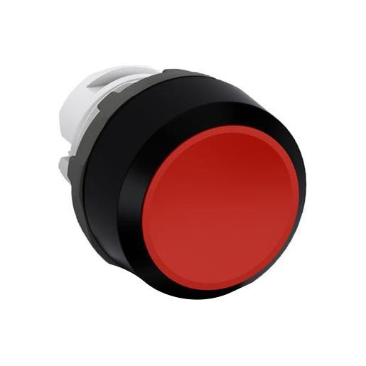 Abb Terugverende drukknop rood