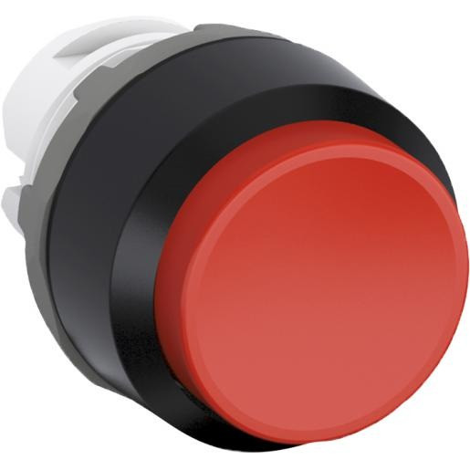 Abb Terugverende drukknop rood