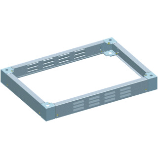 Abb Sokkel V.V. ventilatie 100MM ral7005