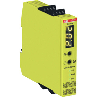 Abb Universeel veiligheids-relais/timer 3 no+1 NC output. timer instelb