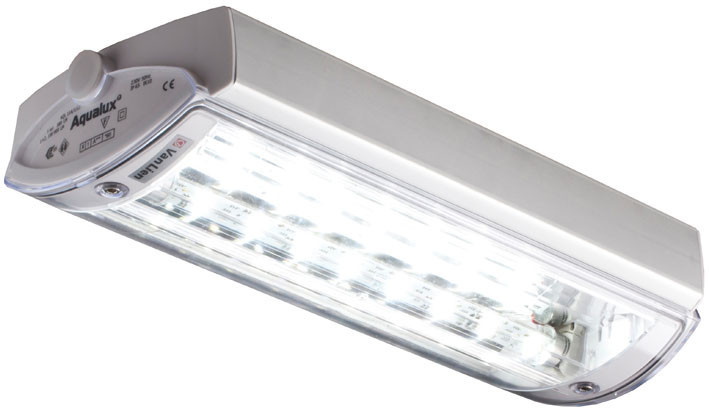 ABB VanLien Aqualux Centraal 3 watt, 220 volt opbouw led armatuur, inclusief controlebouws