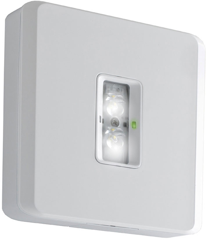 ABB VanLien Evago Decentraal 2 watt, wit continu wandopbou W led armatuur, inclusief con