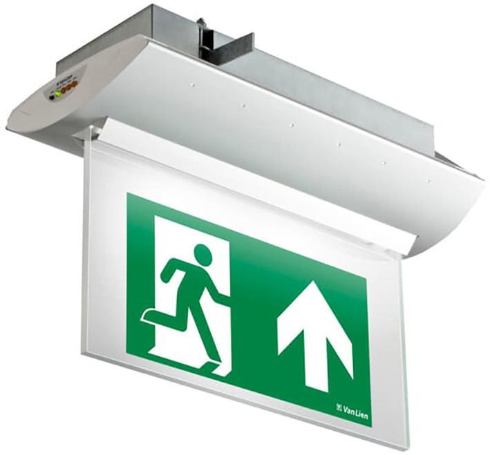 ABB VanLien Optilux Decentraal 1 urig continu inbouw led arm atuur (1 watt), inclusief aut