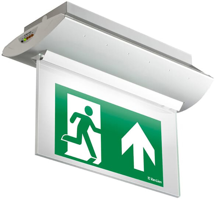 ABB VanLien Optilux Decentraal 1 urig continu opbouw led arm atuur (2 watt), inclusief aut