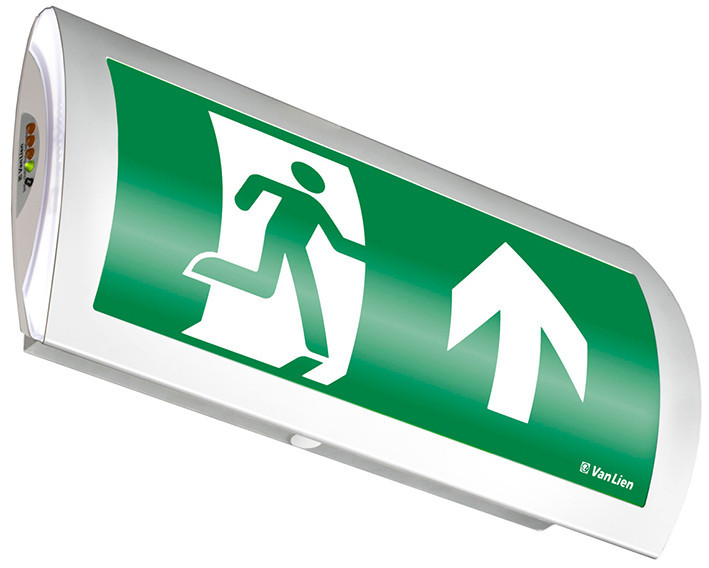 ABB VanLien Optilux Decentraal 1 urig continu wandopbouw led armatuur (1 watt), inclusief