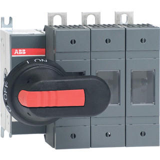 Abb Veilighedenlastscheider os serie 125 A 3 polig din 000 00 mechanisme