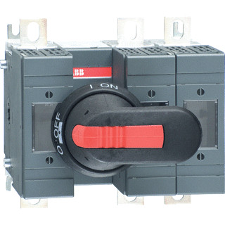 Abb Veilighedenlastscheider os serie 160 A 3 polig din 000 00 mechanisme