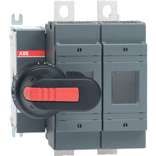 Abb Veilighedenlastscheider os serie 250 A 2 polig din 0 1 mechanisme li