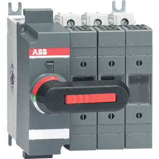 Abb Veilighedenlastscheider os serie 32 A 3 polig din 000 mechanisme link