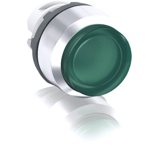 Abb Verlichte drukknop groen