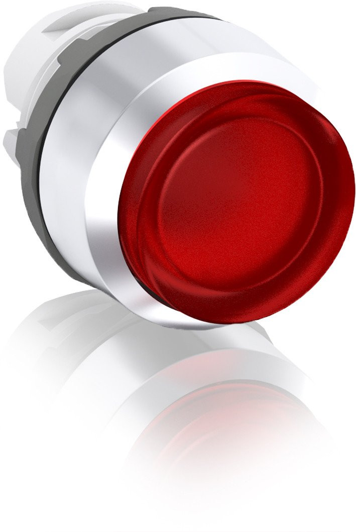 Abb Verlichte drukknop rood