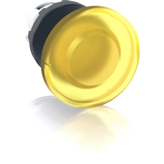 Abb Verlichte paddestoel terugverend 40MM geel