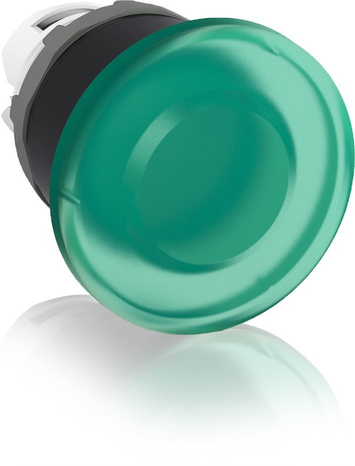 Abb Verlichte paddestoel terugverend 40MM groen