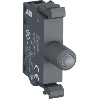 Abb Verlichtingselement met led blauw front montage 24V ac/DC