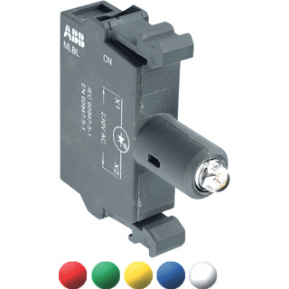 Abb Verlichtingselement met led geel bodem montage 60V ac/DC