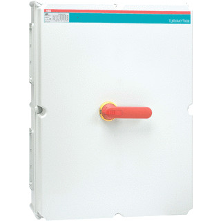 Abb Enclosed switches lastscheider werkschakelaar ip65 3P 570a