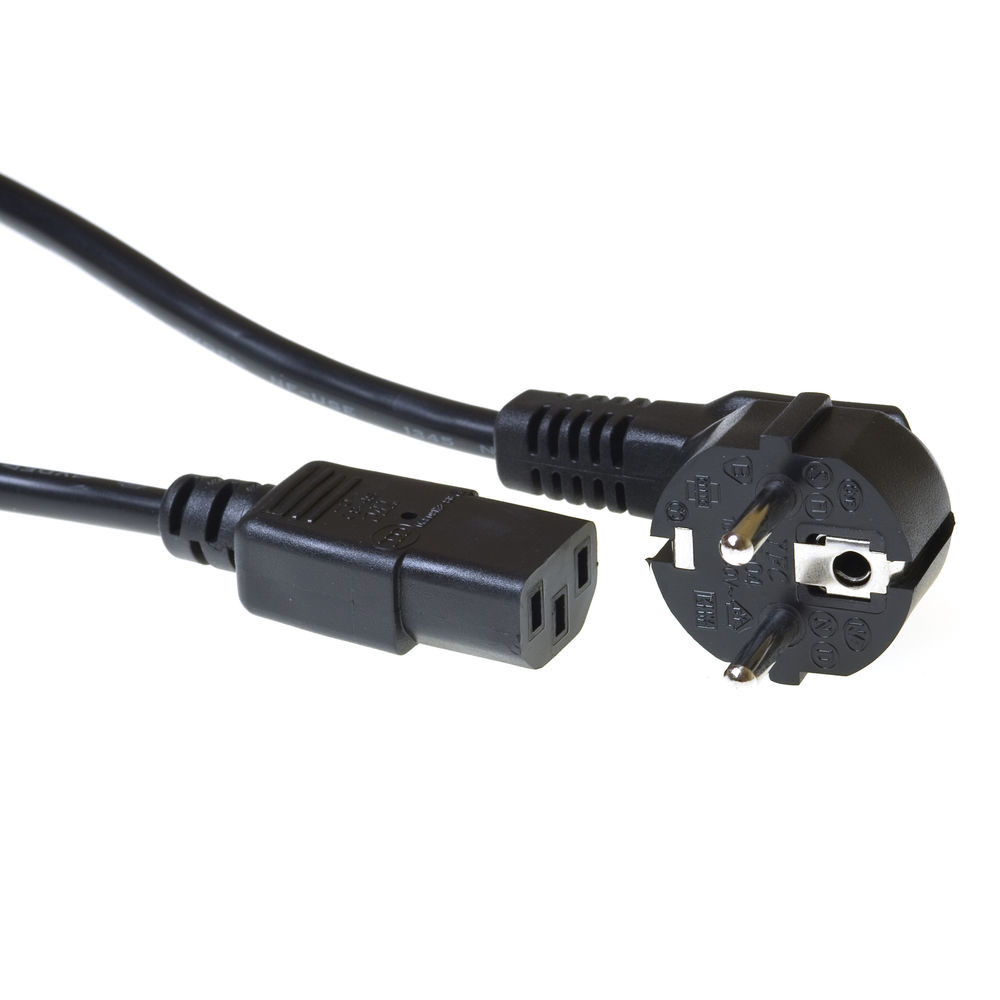 ACT Ak5016 Powercord cee7/7-C13 BK 5.00M