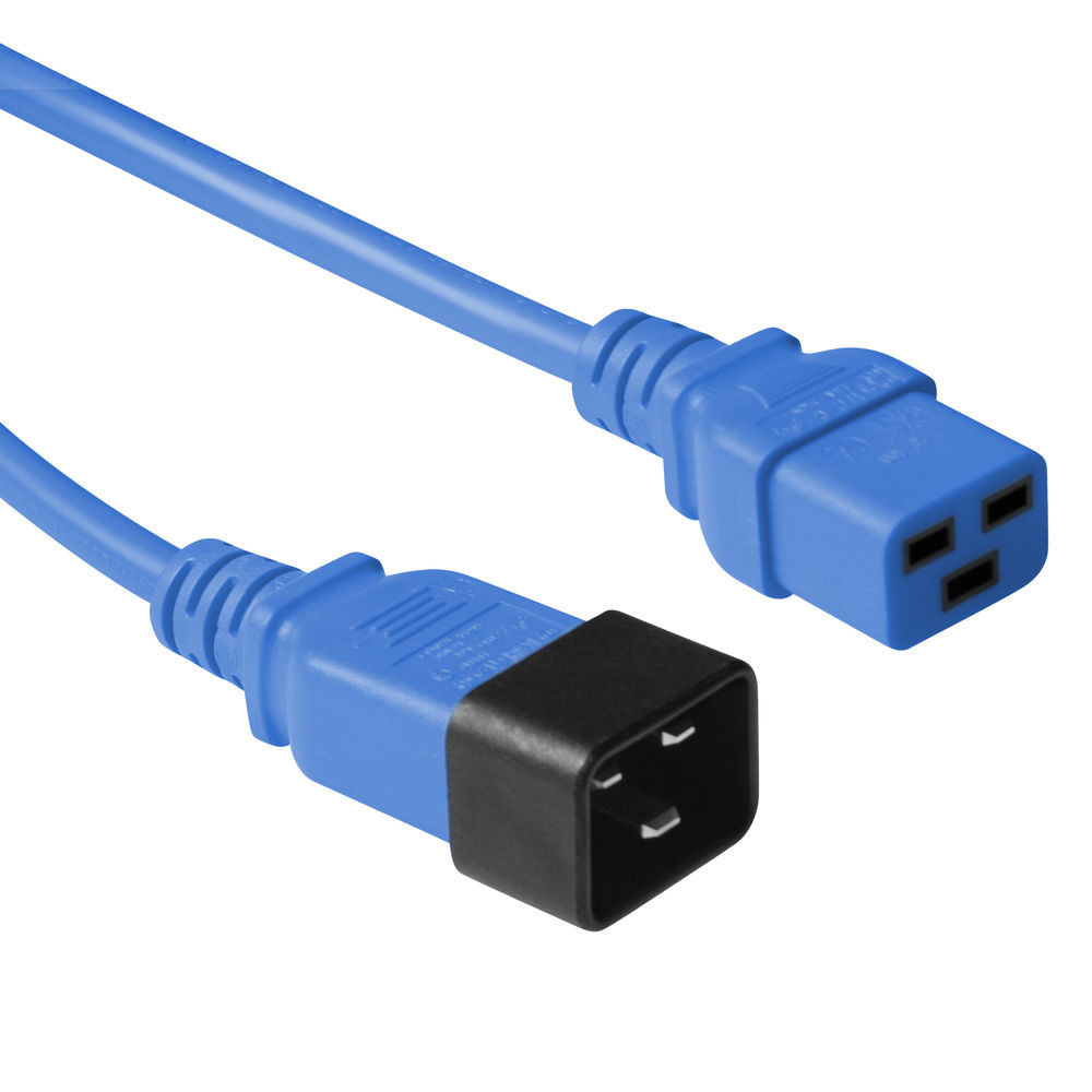 ACT Ak5094 Powercord C19 - C20 bu 1.80M