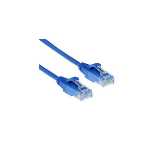 ACT DC9601 Cat6 U/utp slimline bu 1.00M