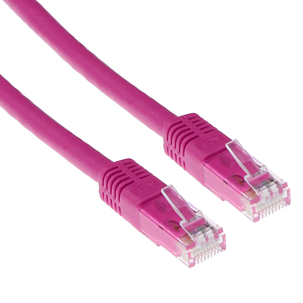 ACT Ib1801 Cat6 U/utp pink 1.00M
